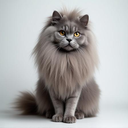 Modified soft lion cut