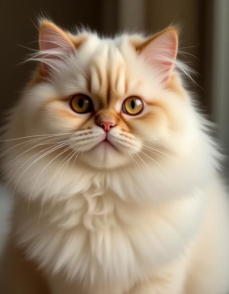 Ragdoll cat after luxury spa treatment